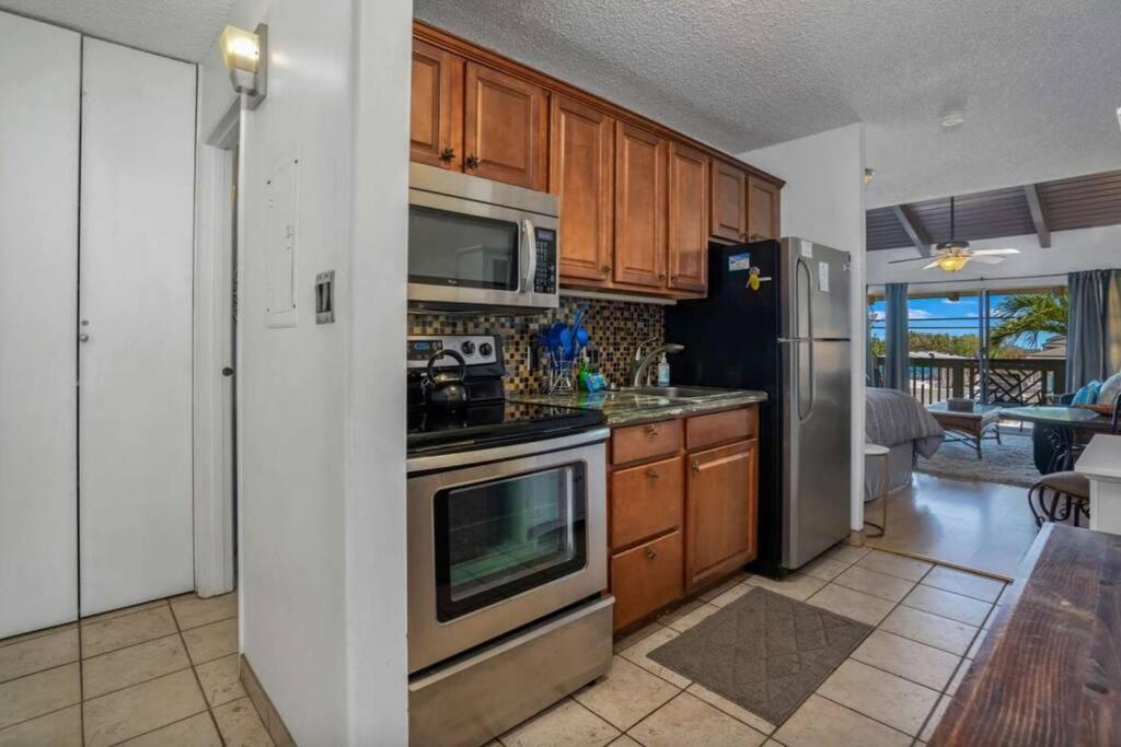 Bay Surf 208- Updated Partial Oceanview Across From Apartment Kihei